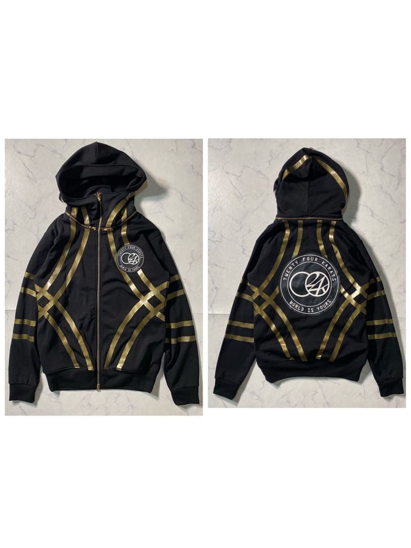 【美品】24karats　セットアップ　ジャージ　岩田剛典 　Lサイズ相当　金