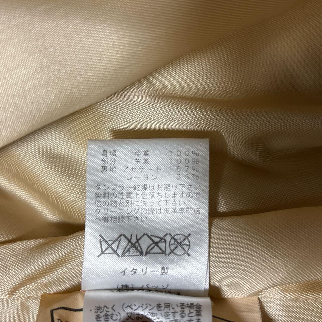 希少カラー Y2k GARRETT leather coat イタリア製 牛羊