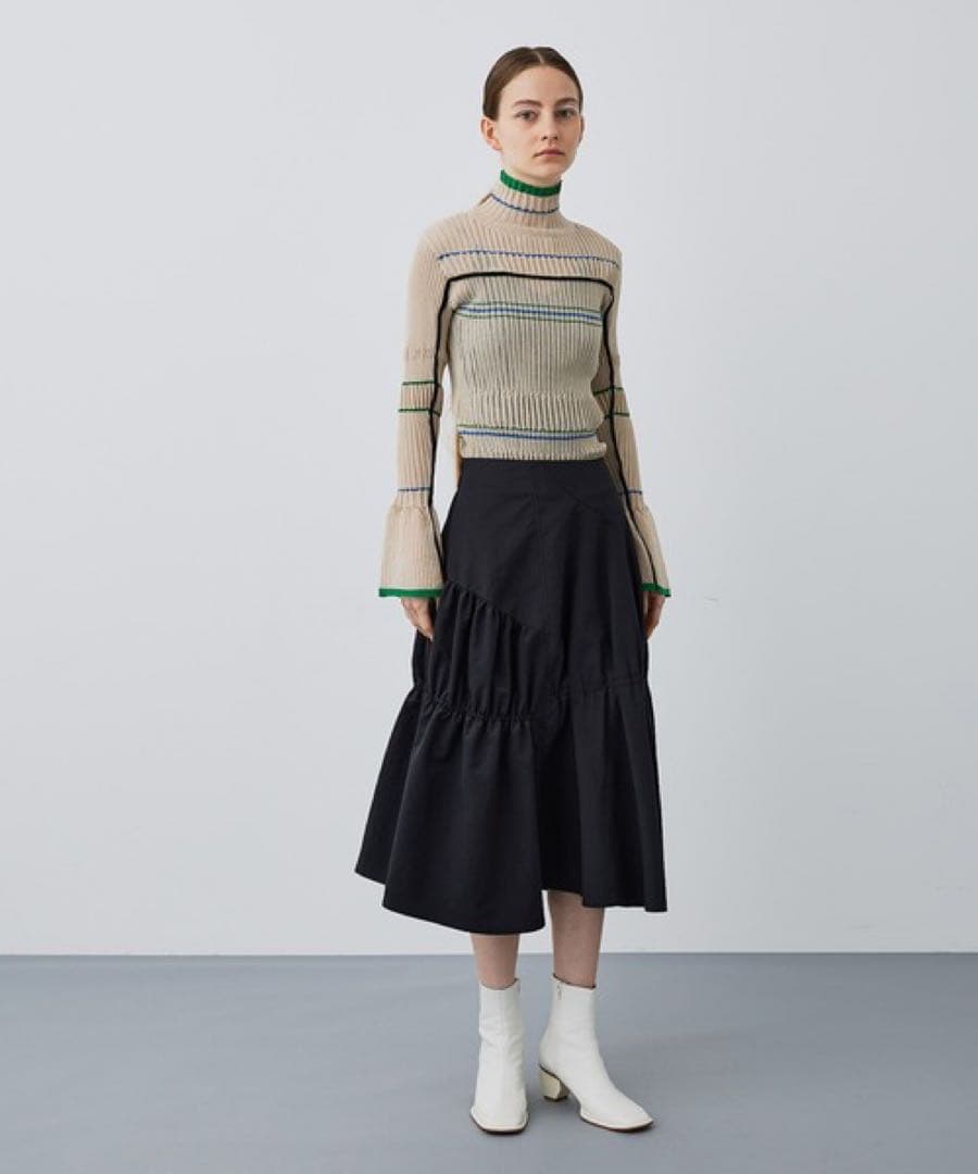 ユナイテッドトウキョウ マルチカラーシャーリングニット