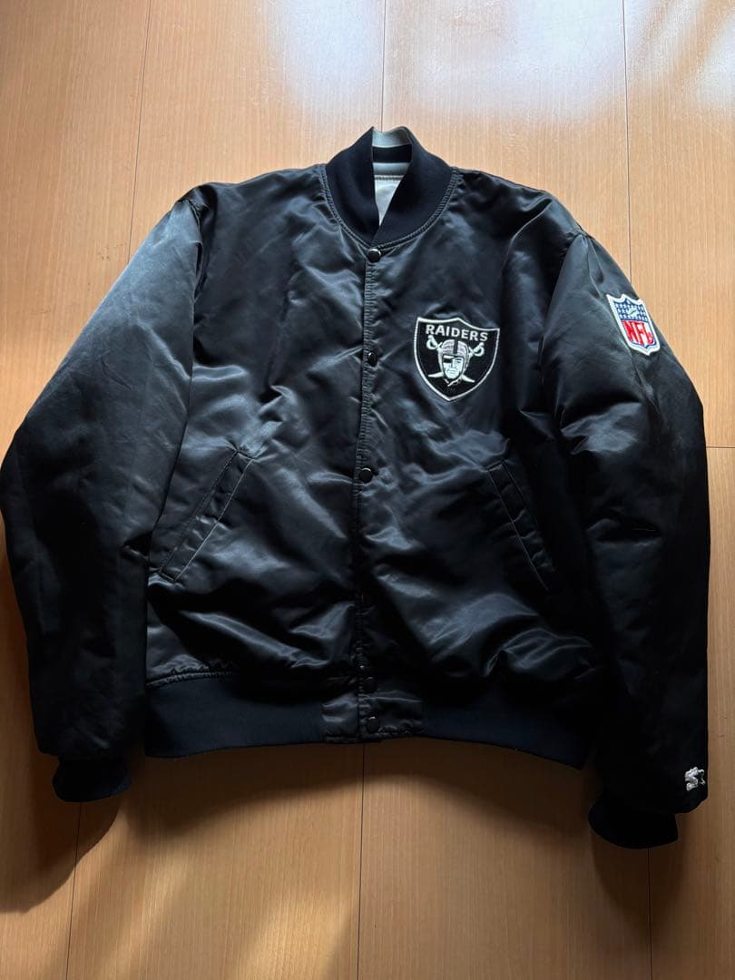 STARTER RAIDERS リバーシブルスタジャン ビンテージ 90s