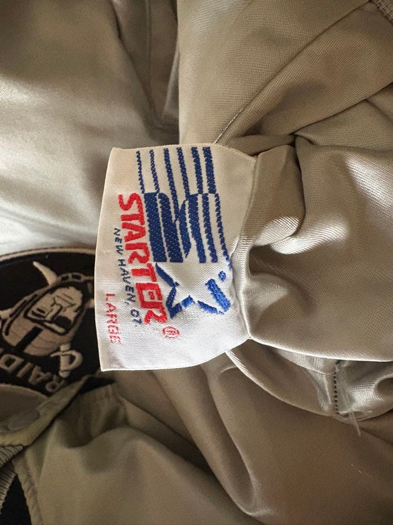 STARTER RAIDERS リバーシブルスタジャン ビンテージ 90s