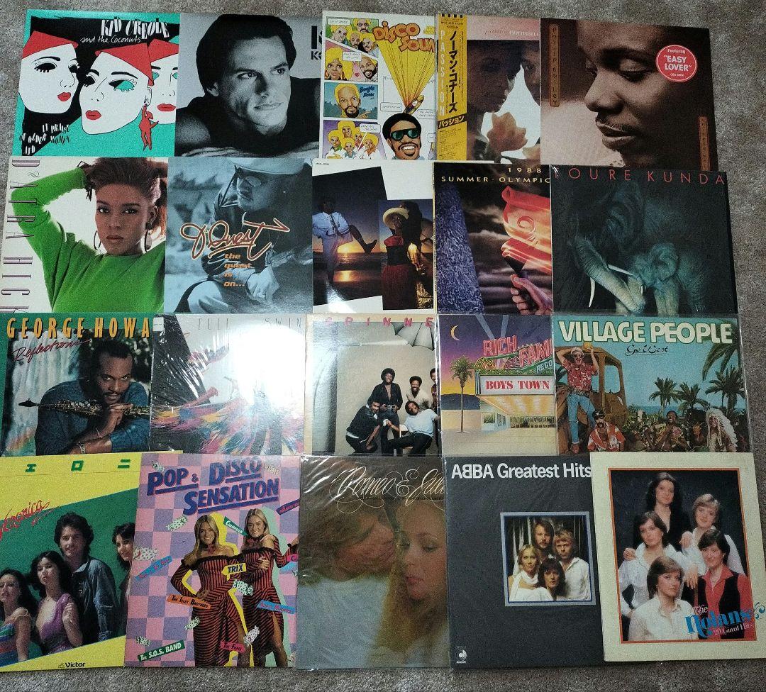 ディスコ・ソウル・R&B等　LP76枚