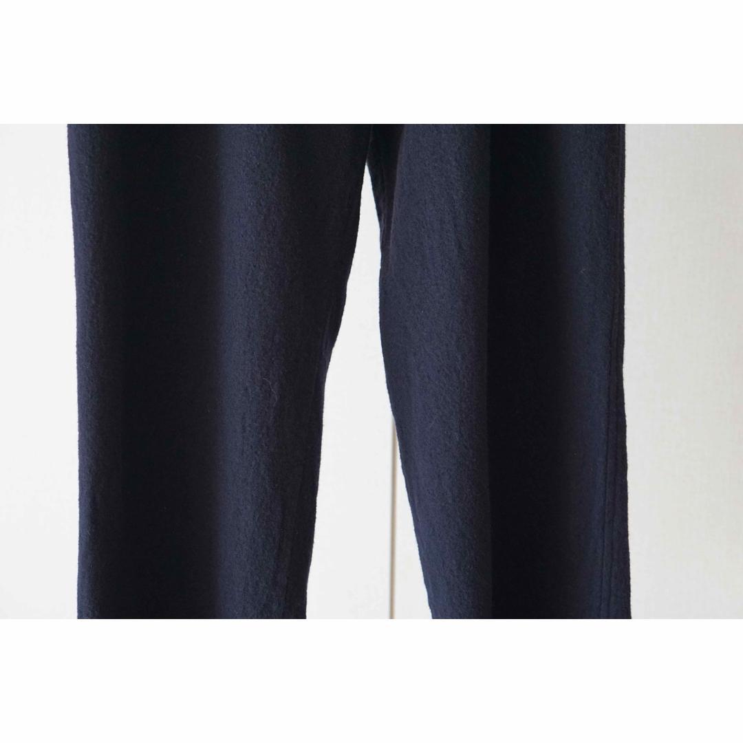 21AW COMOLI 強縮ウール ドローストリングパンツ