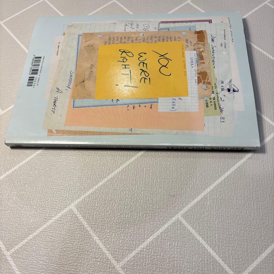 Bad Luck, Hot Rocks / 呪いの石と謝罪の手紙 アートブック