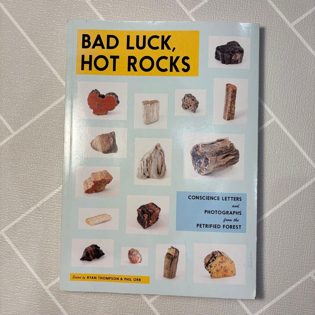 Bad Luck, Hot Rocks / 呪いの石と謝罪の手紙 アートブック