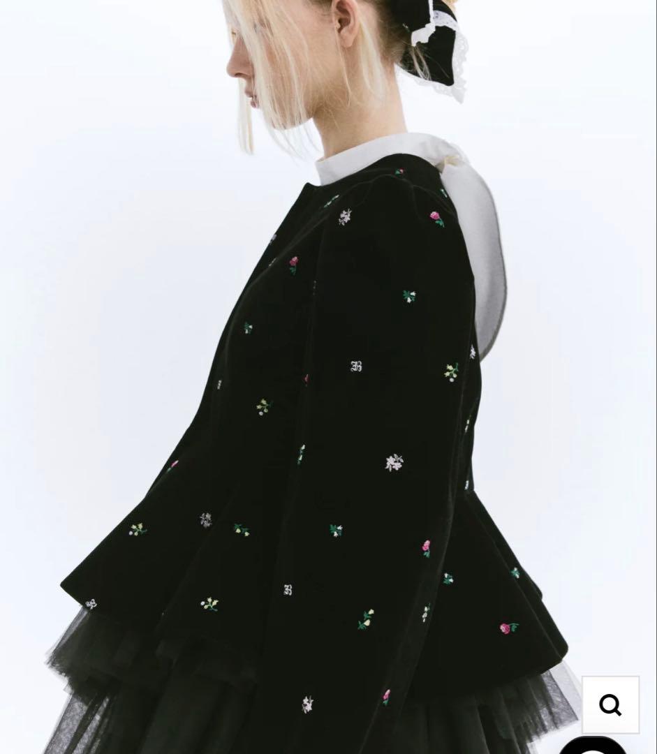 ジャケット・アウター Bibiy B. STARRY PEPURAMU CARDIGAN