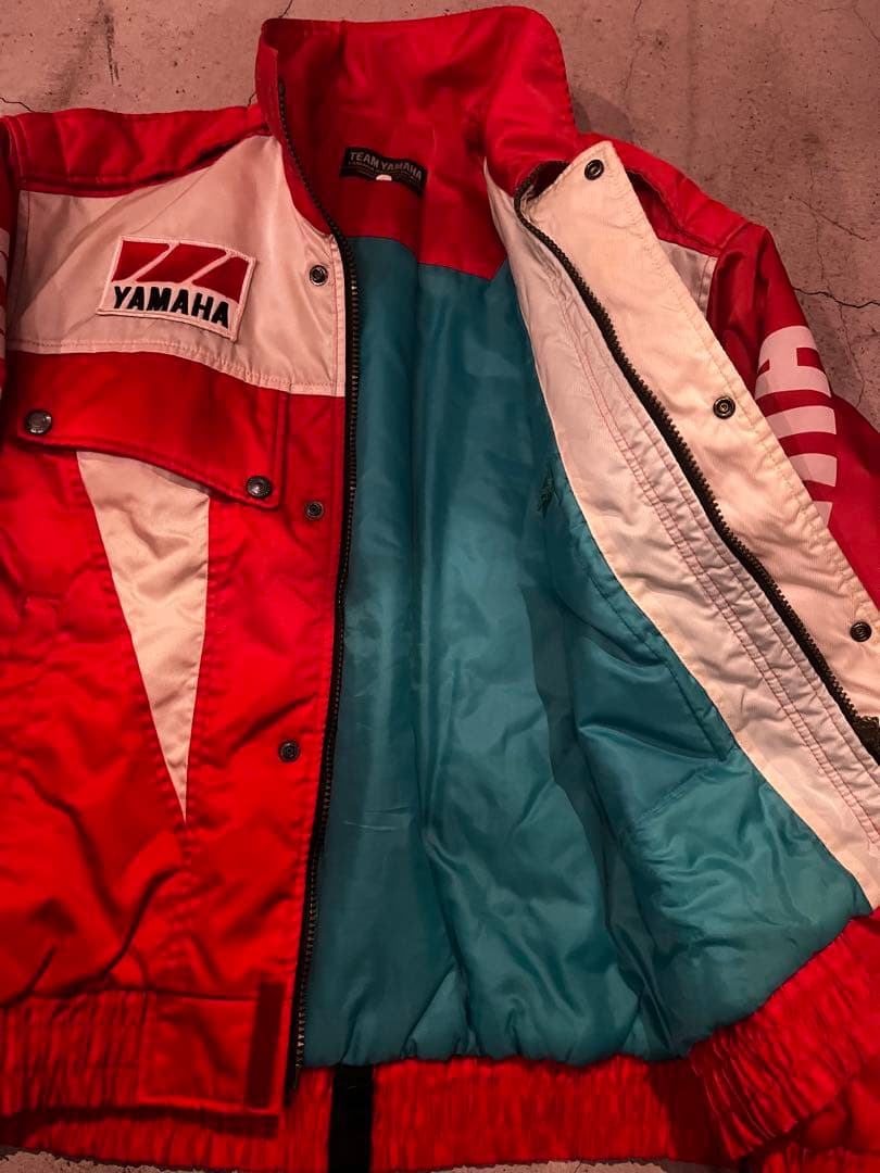 G*T様 YAMAHA TEAMジャケット レッド　サイズM