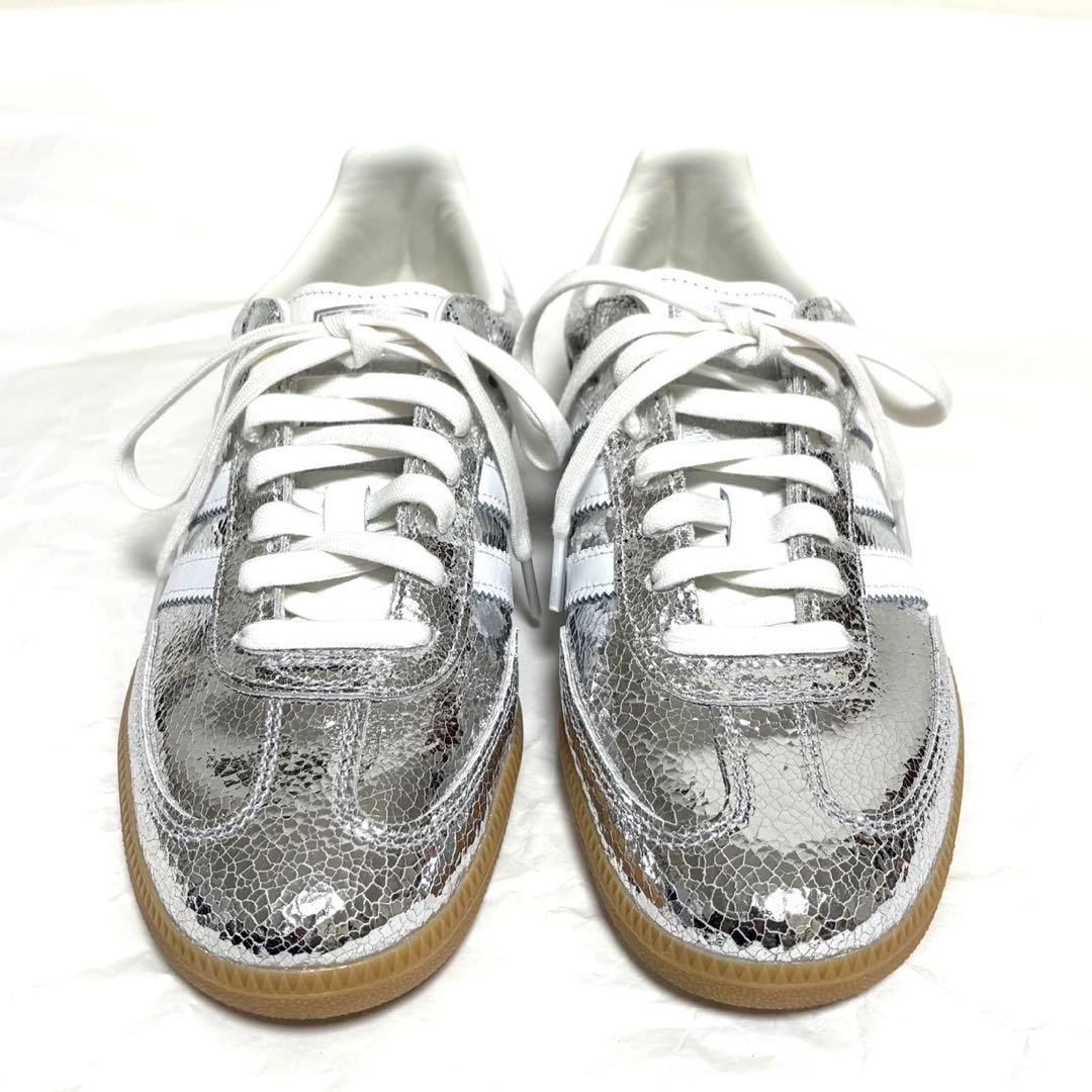 大人気 アディダス オリジナルス 25cm サンバ OGシルバー