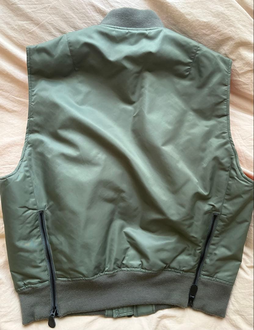 AVIREX MA-1 ベスト /MA-1 VEST メンズ L 401 セージ