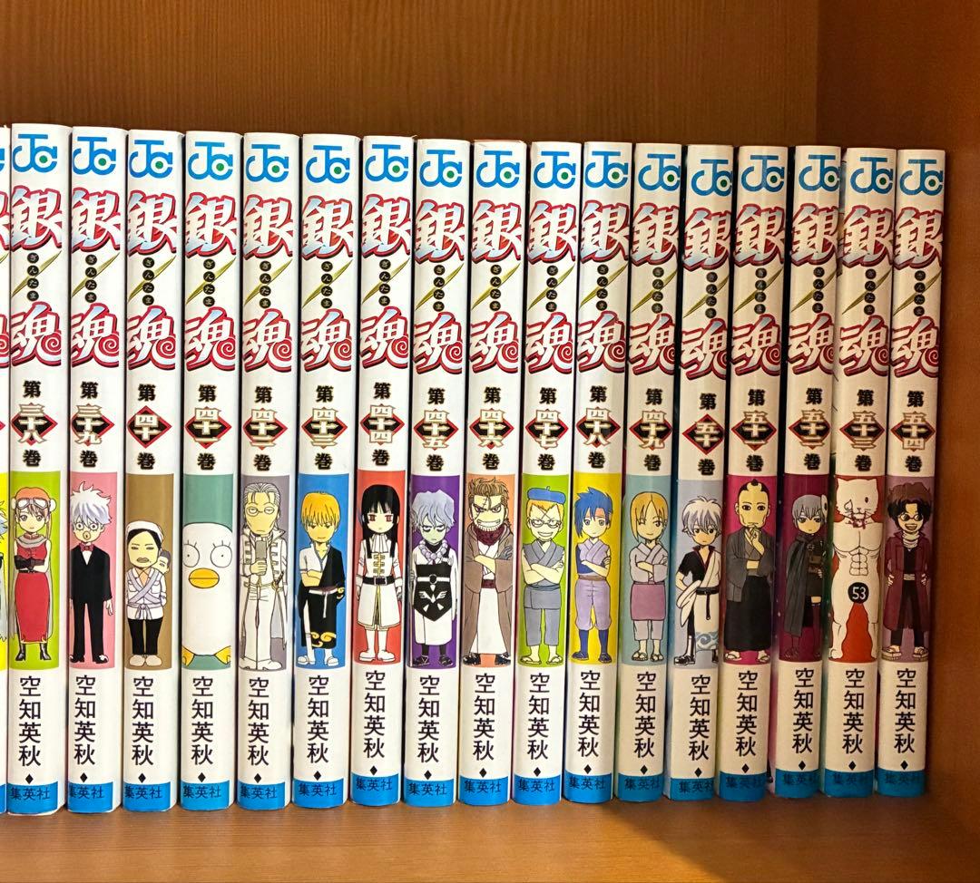 銀魂 全77巻 完結セット【DVD＋ペンケース＋色紙おまけ付】