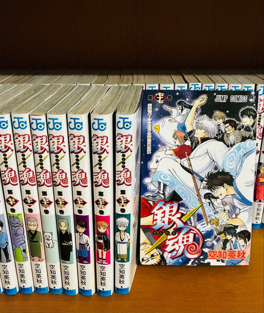 銀魂 全77巻 完結セット【DVD＋ペンケース＋色紙おまけ付】