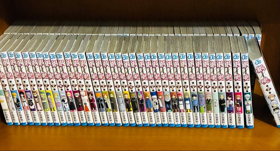 銀魂 全77巻 完結セット【DVD＋ペンケース＋色紙おまけ付】