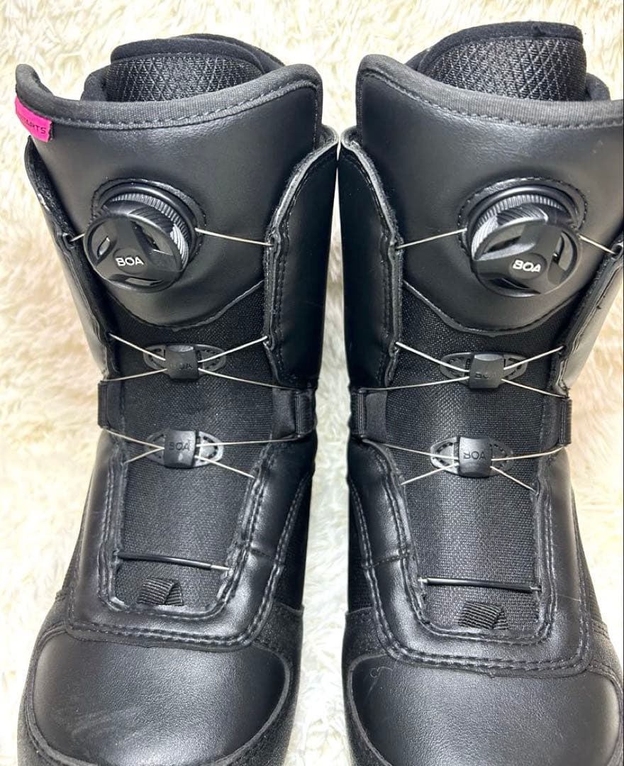 LASTARTS スノーボードブーツ 25cm スノボ　ブラック　ピンク