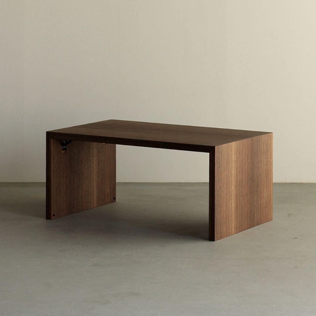 【超メルカリ市 期間限定】WA+ ローテーブル ウォールナット