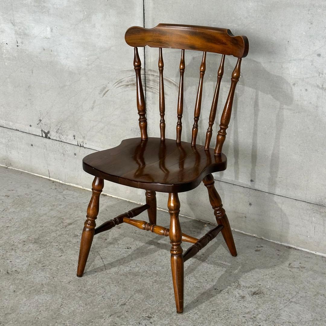 ✿昭和レトロ✿60s〜70s 飛騨産業 キツツキマーク ダイニングチェア