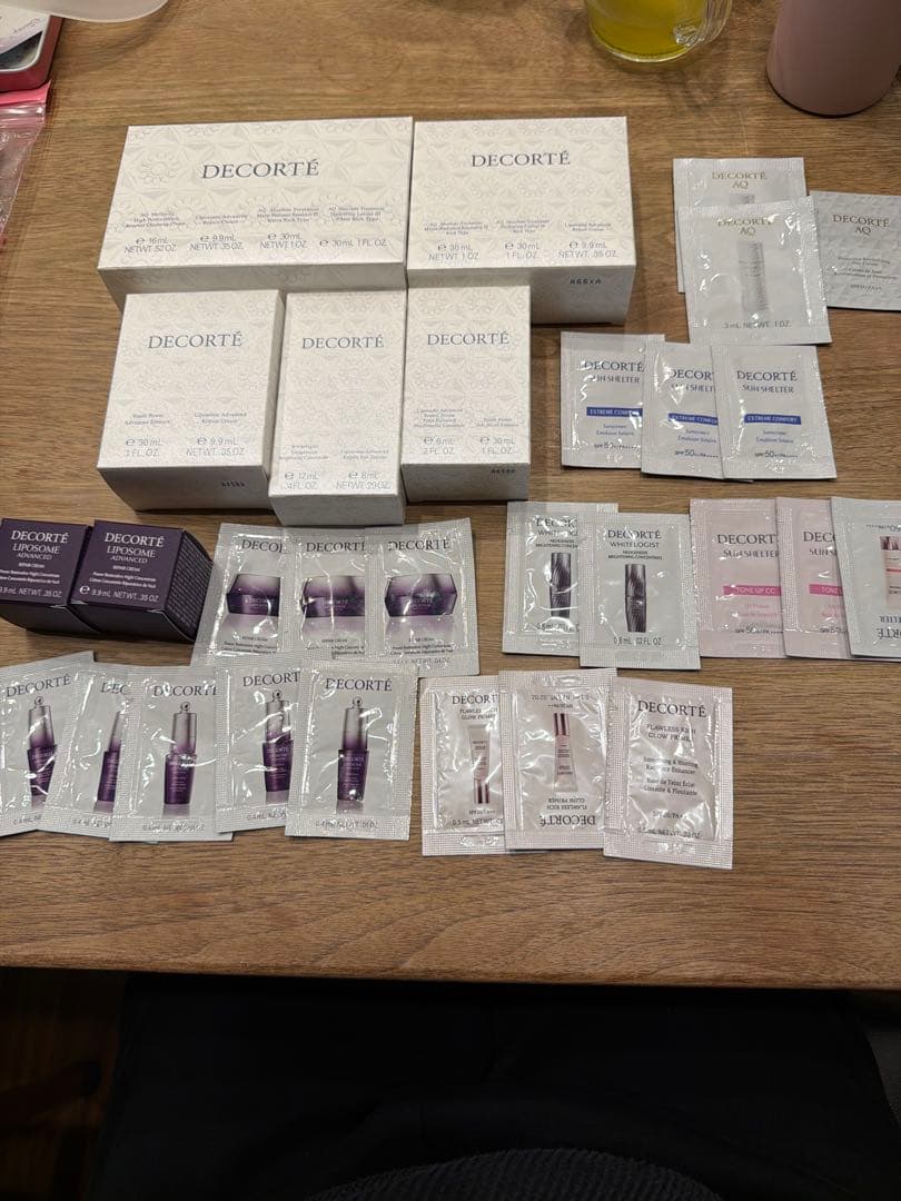 コスメデコルテAQ／リポソーム 定期便付属 サンプル大量まとめ売り 未使用