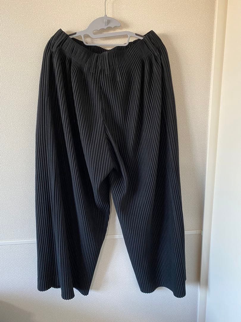 HOMME PLISSÉ ISSEY MIYAKE セットアップ ブラック