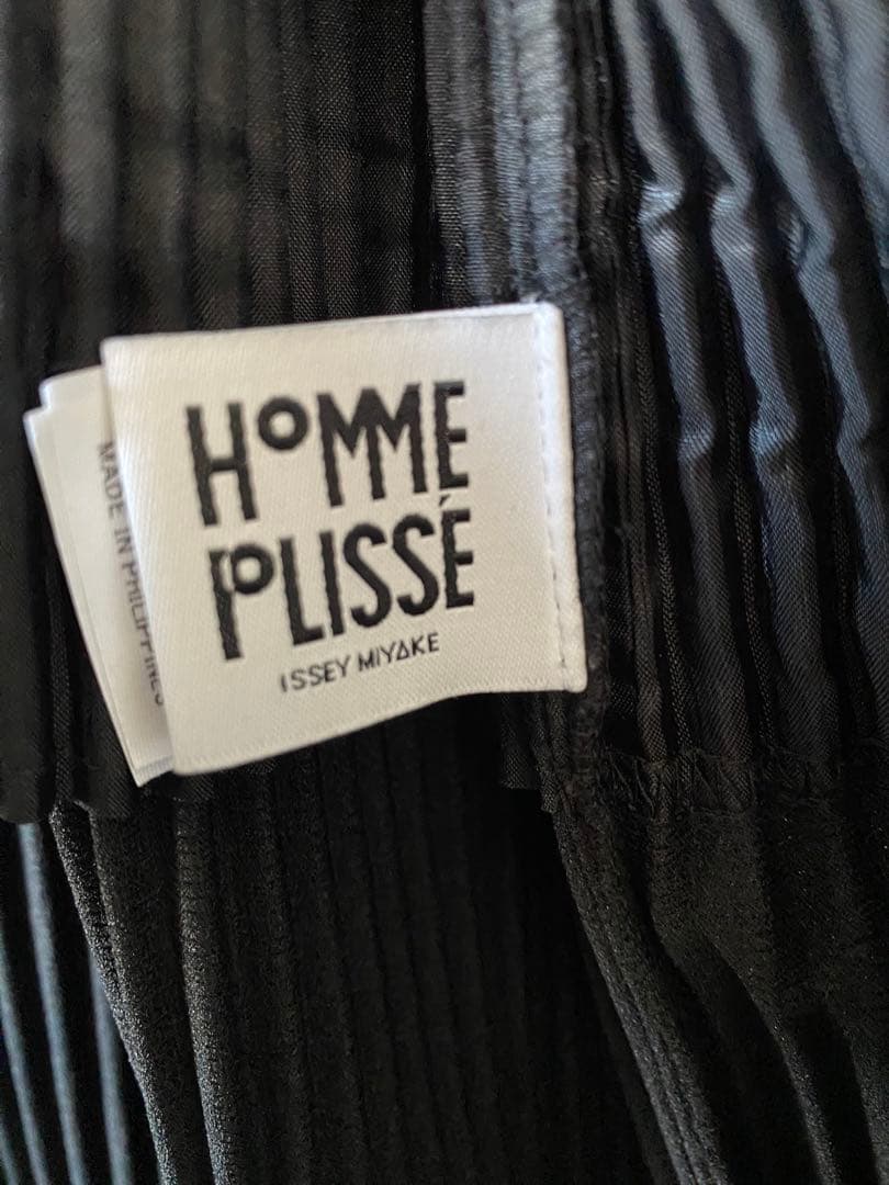 HOMME PLISSÉ ISSEY MIYAKE セットアップ ブラック