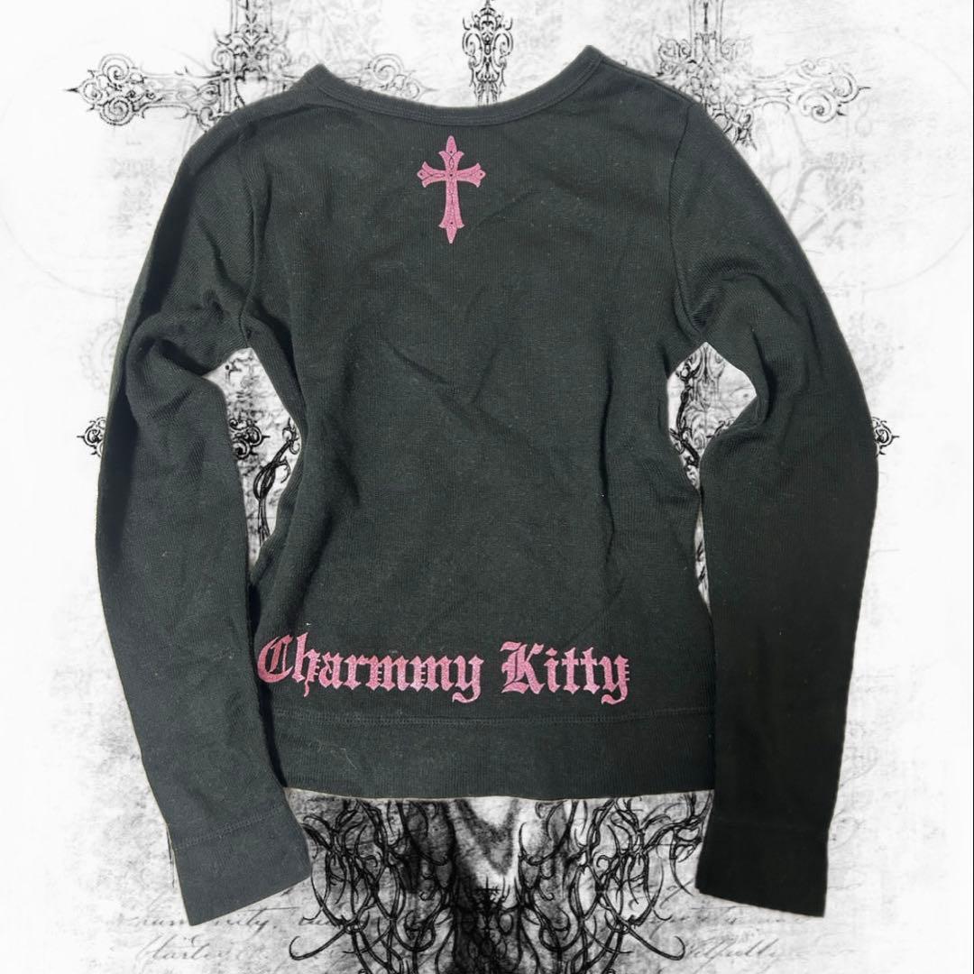 チャーミーキティ ロングTシャツ レア y2k グランジ 平成ギャル 姫ギャル
