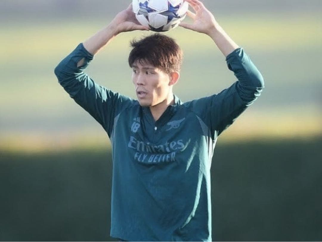 冨安健洋 アーセナル CLトレーニングトップ23-24 長袖 正規品 サッカー