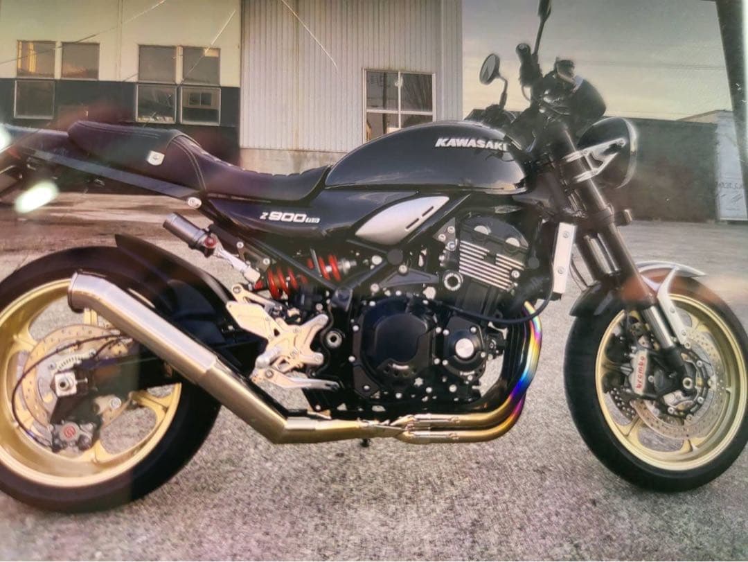 Kawasaki Z900RS用アメリカンドリーム マフラー のみ