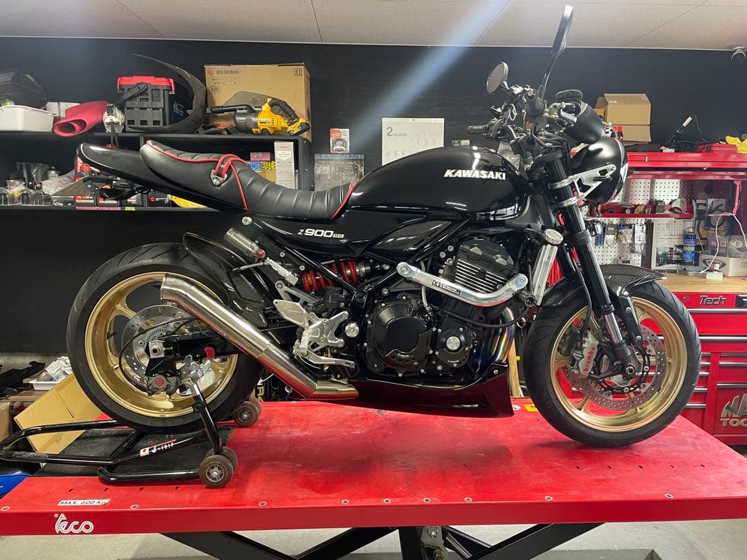 Kawasaki Z900RS用アメリカンドリーム マフラー のみ