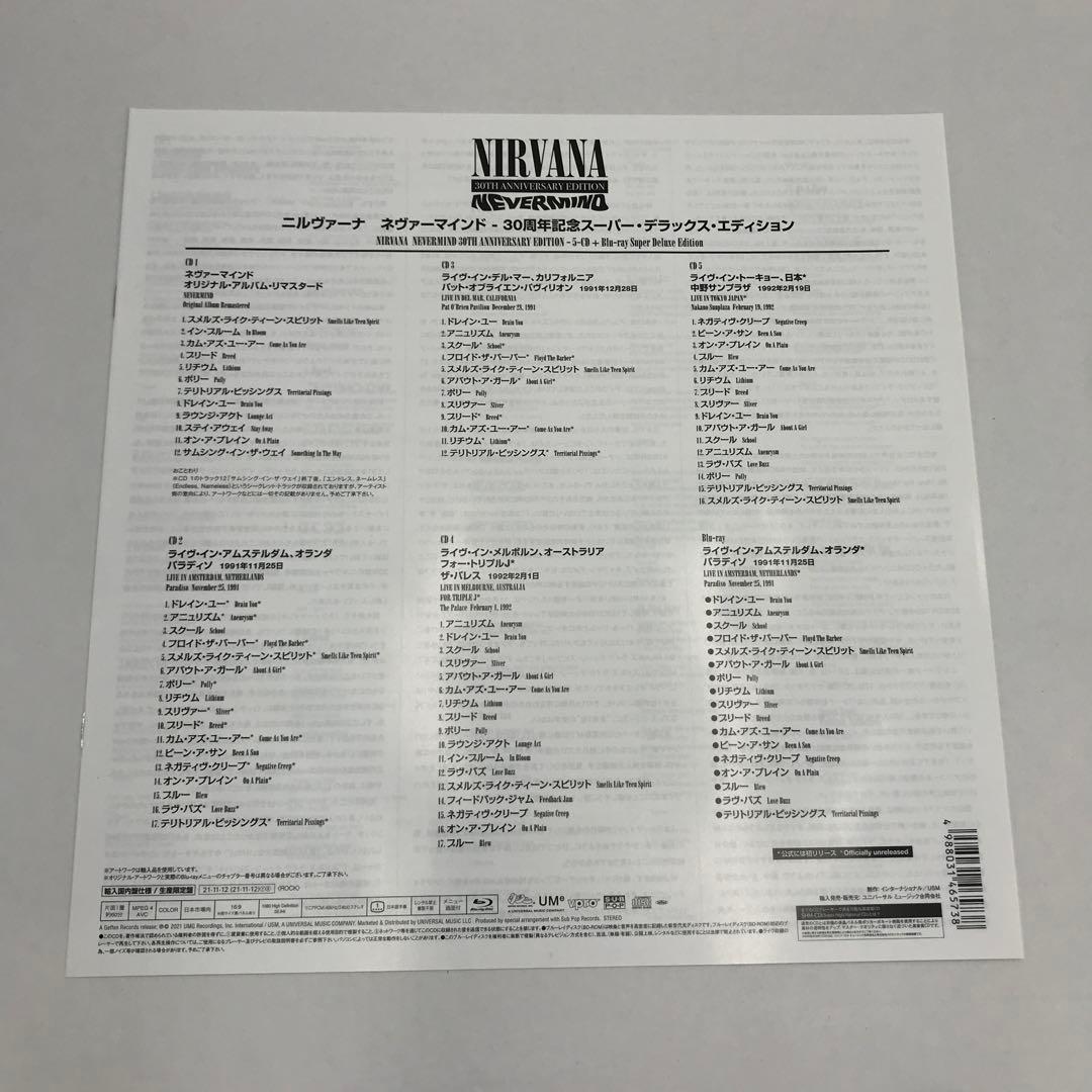 04▢NIRVANA NEVERMIND 30th IY0507-6