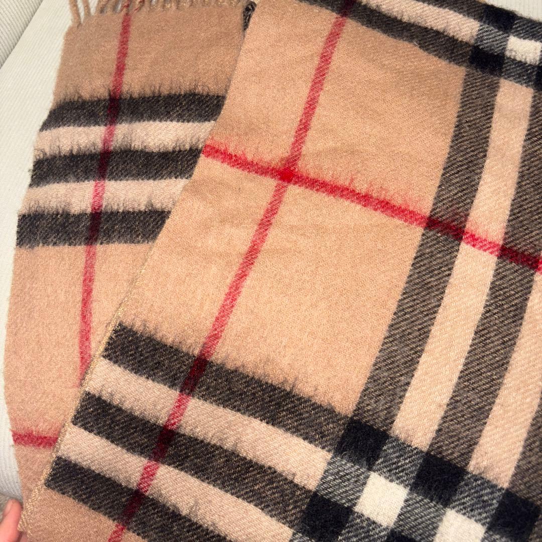 BURBERRY チェック柄マフラー バーバリーマフラー