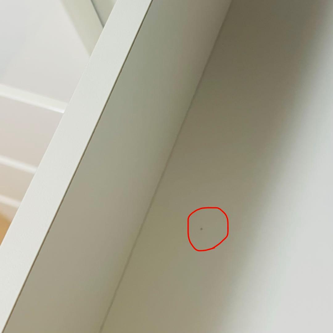 ニトリ ローチェスト クエス80-4LC ホワイト 収納 タンス 引き出し　4段