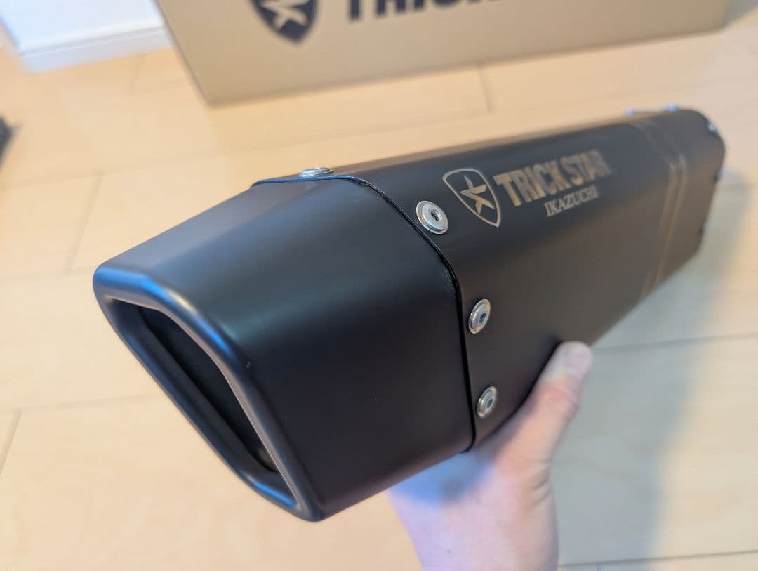 NINJA400 / Z400 TRICK STAR IKAZUCHI マフラー