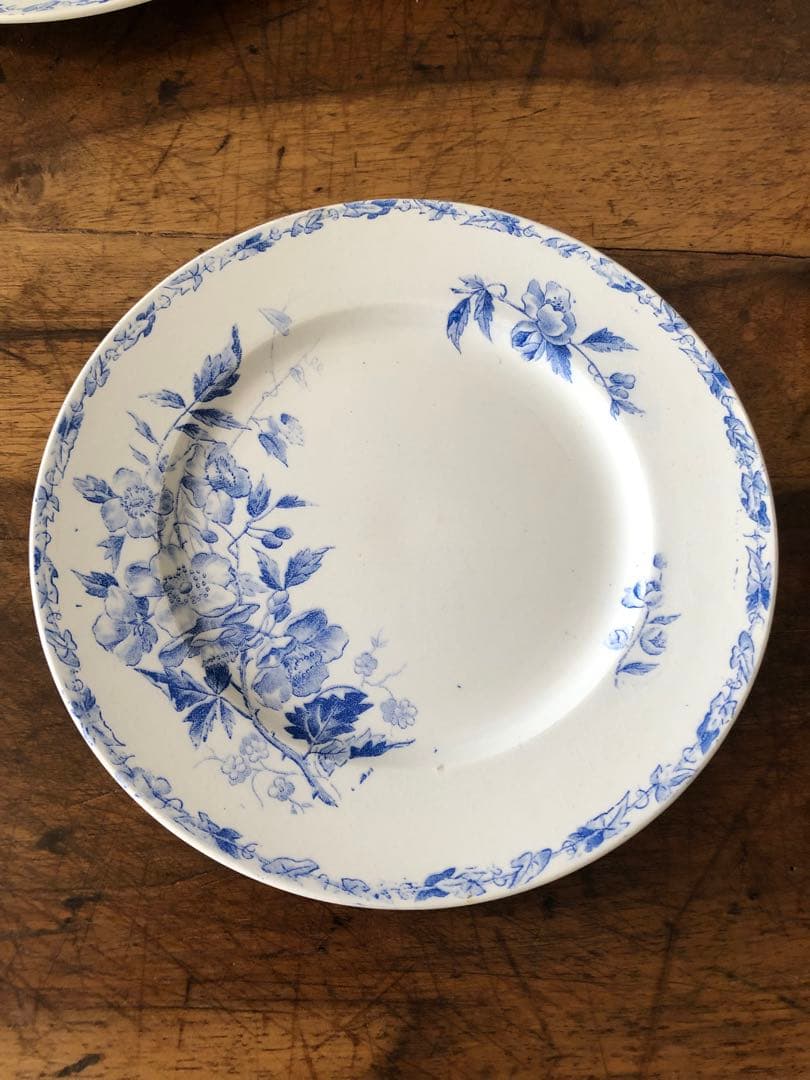 【ハル】クレイユモントロー 平皿プレート【A】【B】2枚セット