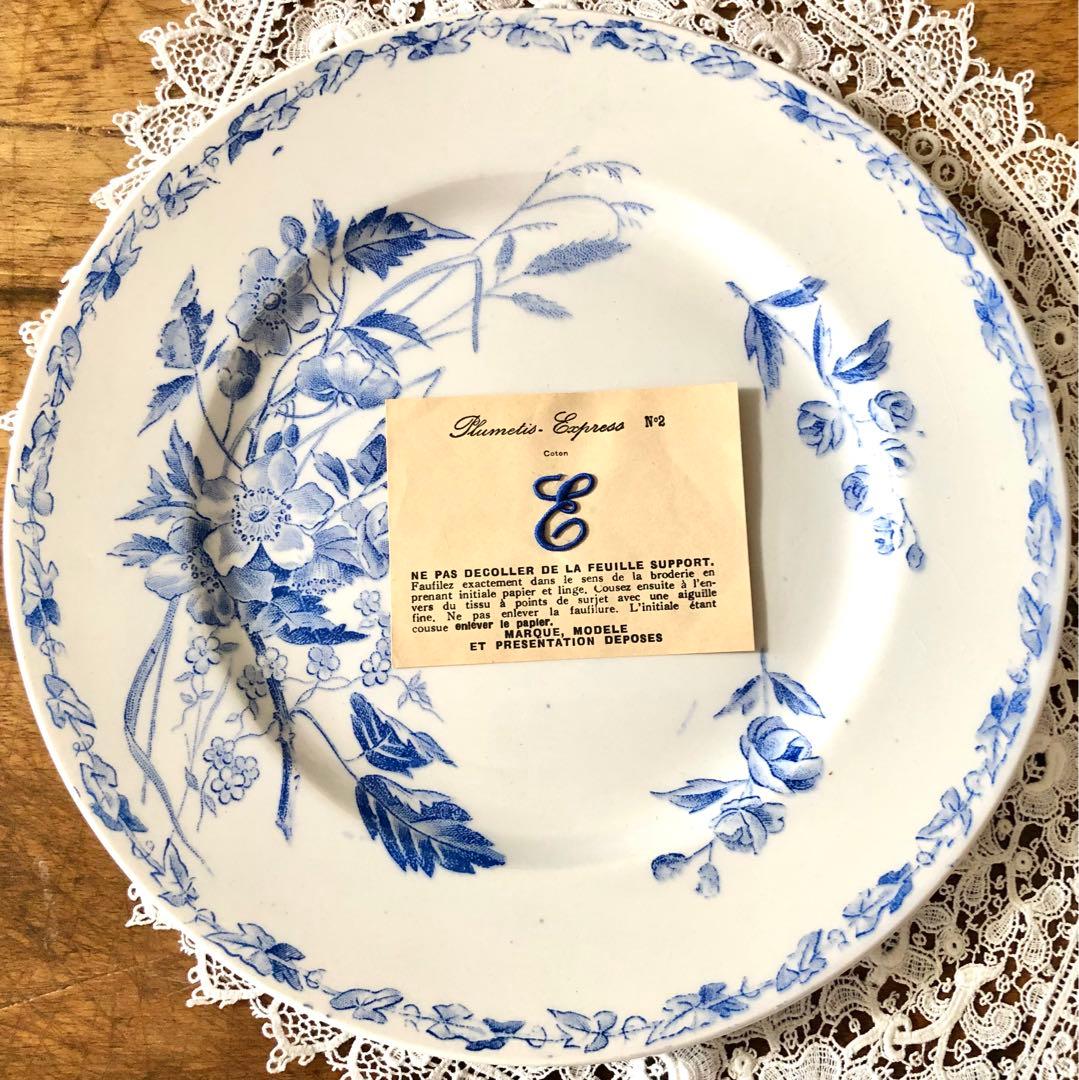 【ハル】クレイユモントロー 平皿プレート【A】【B】2枚セット