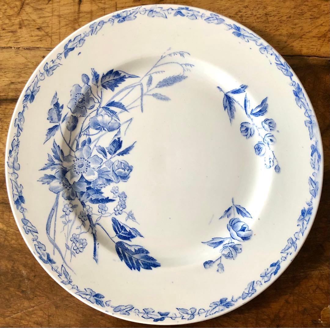 【ハル】クレイユモントロー 平皿プレート【A】【B】2枚セット