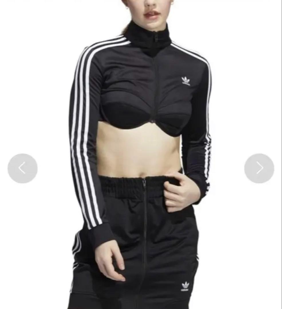 新品未使用⭐️adidas MONO JS CROP TT ブラック