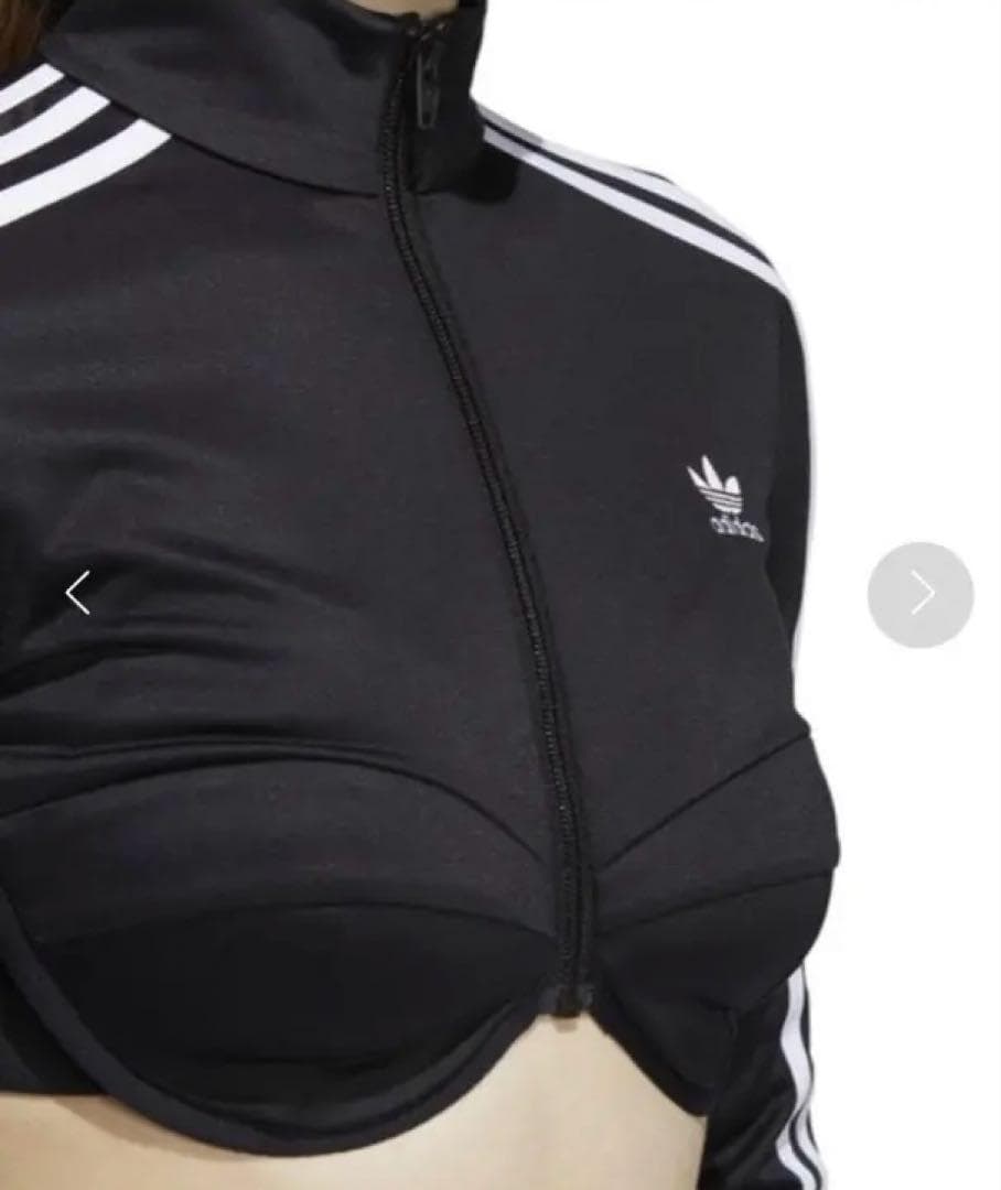 新品未使用⭐️adidas MONO JS CROP TT ブラック