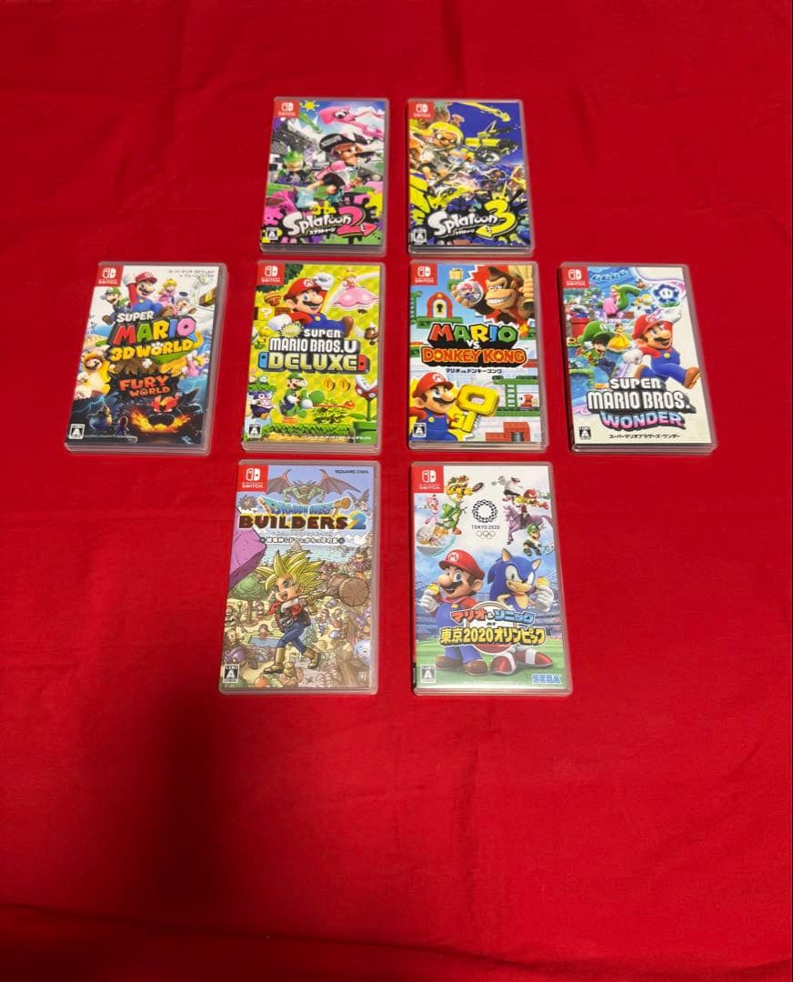 Nintendo Switch ★ゲームソフト8本セット