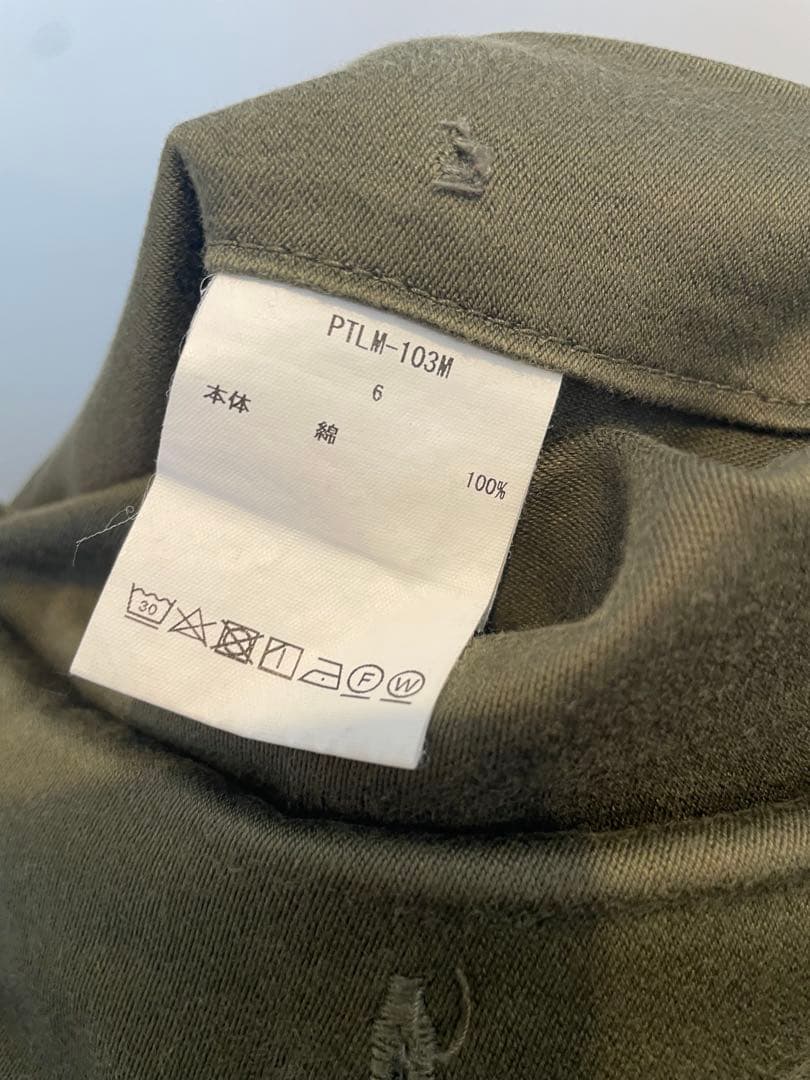 シオタ　CIOTA ベイカーパンツ　サイズ６　スビンコットン