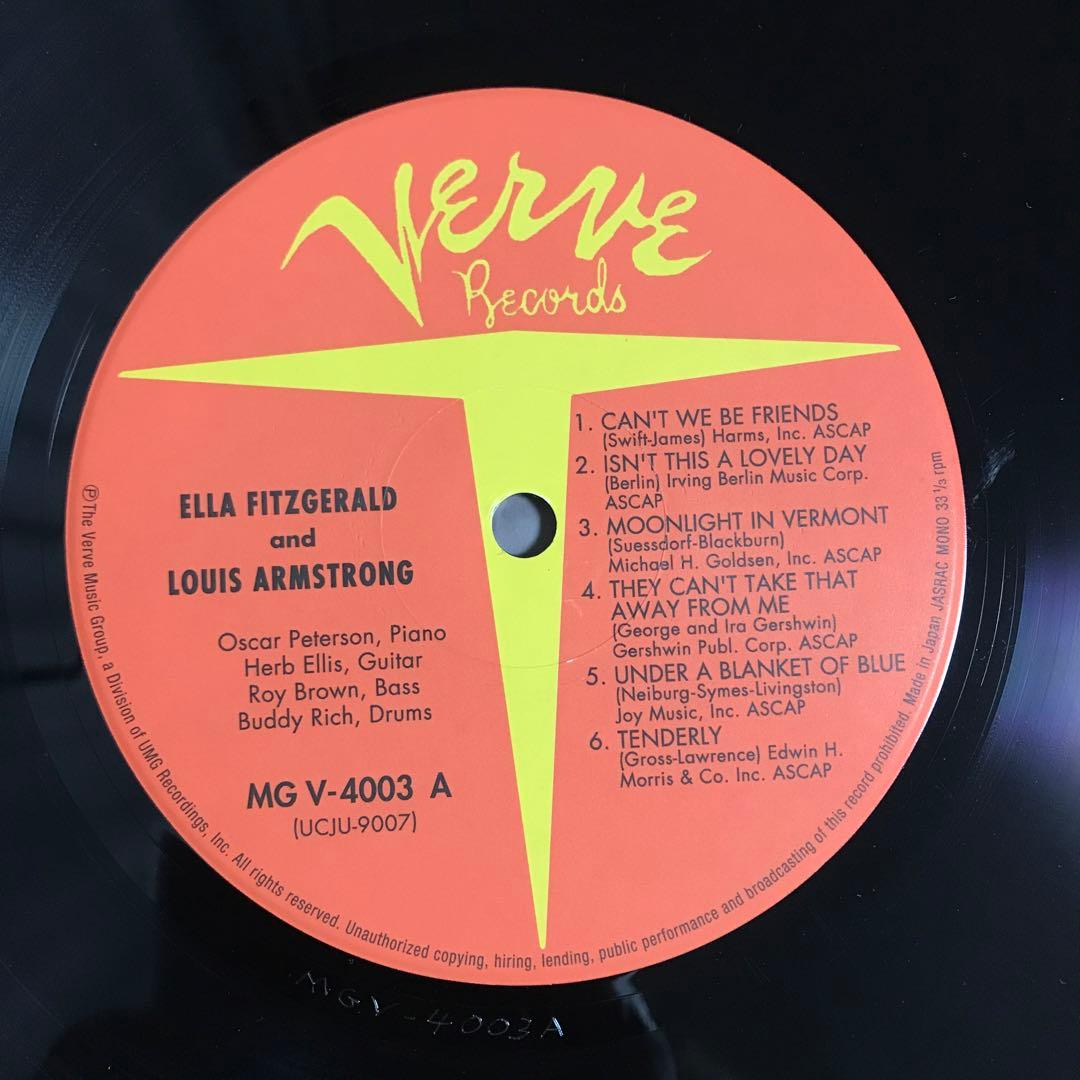 ELLA and LOUIS レコードLP