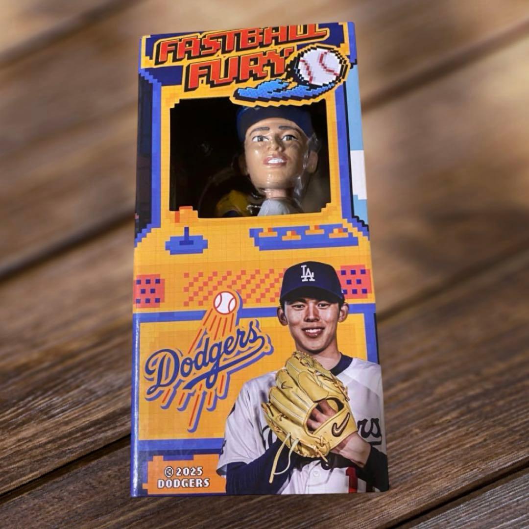 佐々木朗希　ボブルヘッド　来場者限定　スタジアム配布　ドジャース