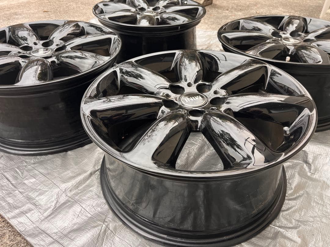 年末年始特価！MINI純正18インチ ブラックホイール 4個セット