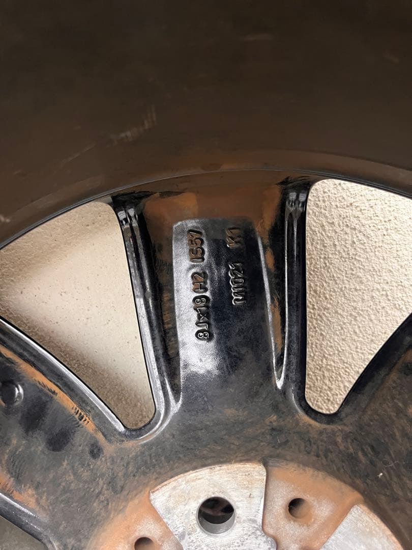 年末年始特価！MINI純正18インチ ブラックホイール 4個セット