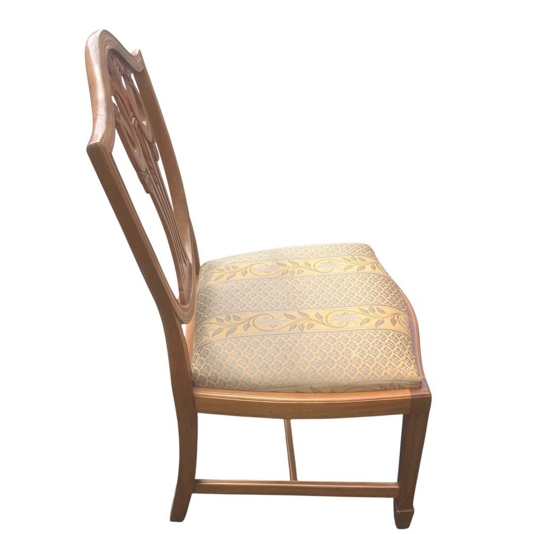 英国クラシック シールドバックチェア　マホガニー ダイニングチェア ヴィンテージ