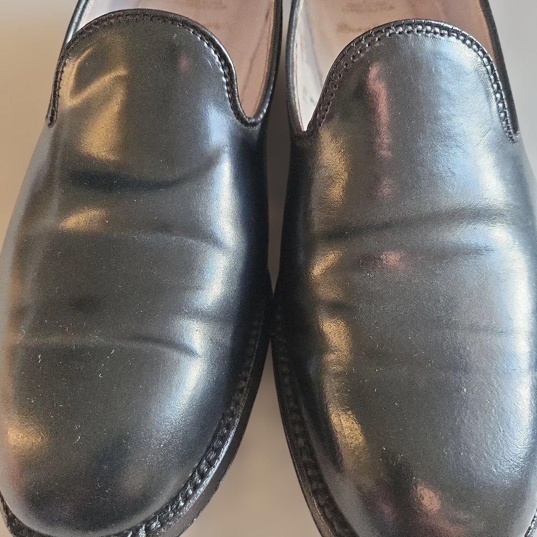 Alden コードバンワンピーススリッポン us7.5 付属品完備