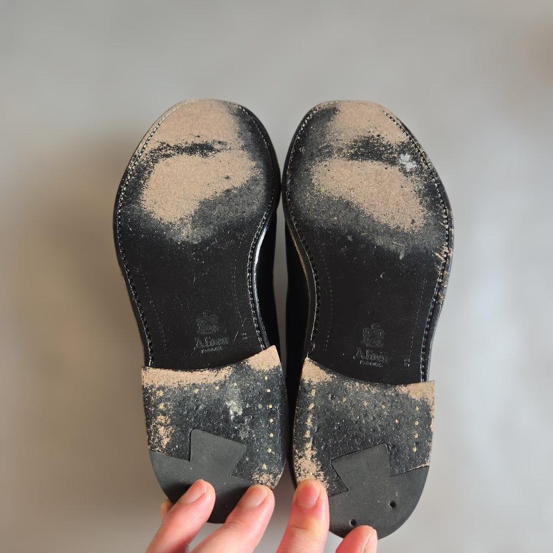 Alden コードバンワンピーススリッポン us7.5 付属品完備