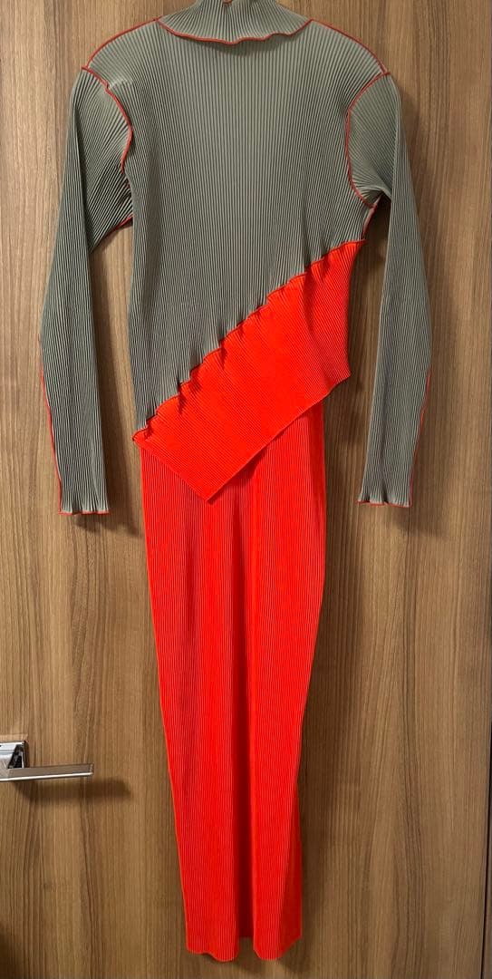 kotohayokozawa ロングスリーブ ドレス ハイネック Mサイズ