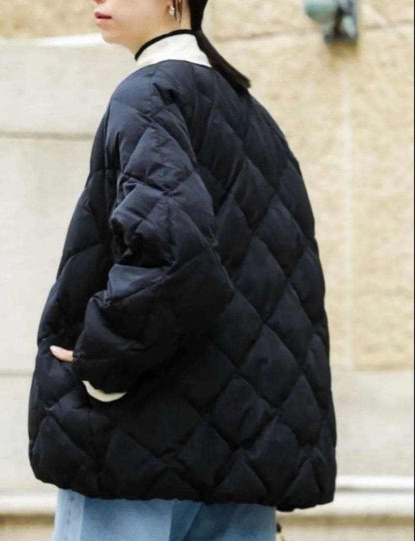 ACUTA URBAN RESEARCH コクーンキルティングダウン　ブラック