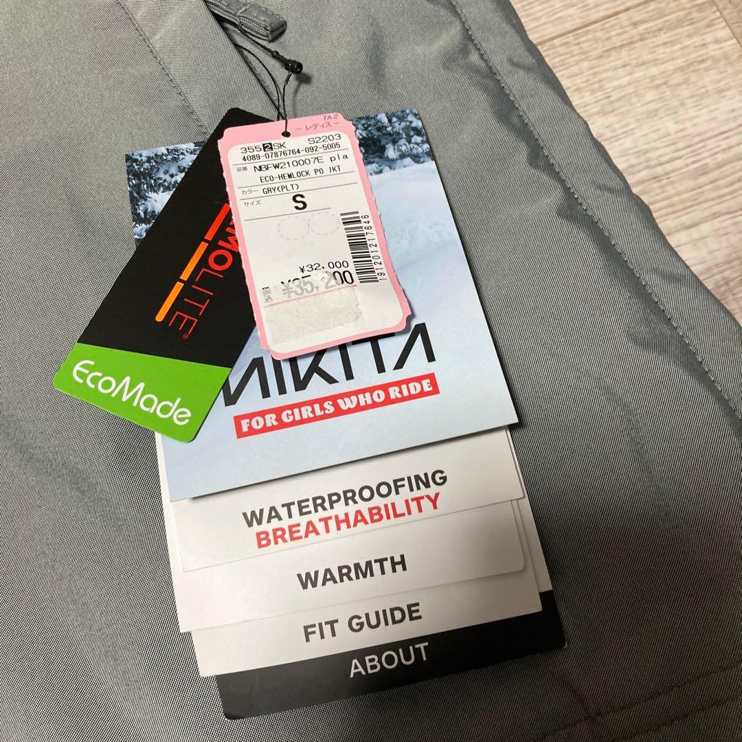 未使用 NIKITA ニキータ スノーボードウェア スキーウェア ジャケット S