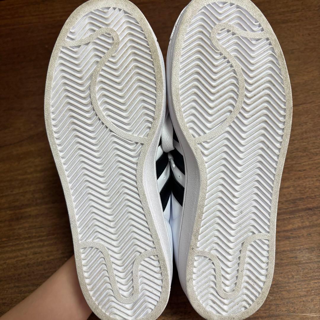 adidas スーパースター TD 25.5cm ホワイト ブラック