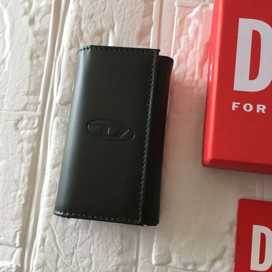 新品★DIESEL ディーゼル 定価18,700円 レザー キーケース