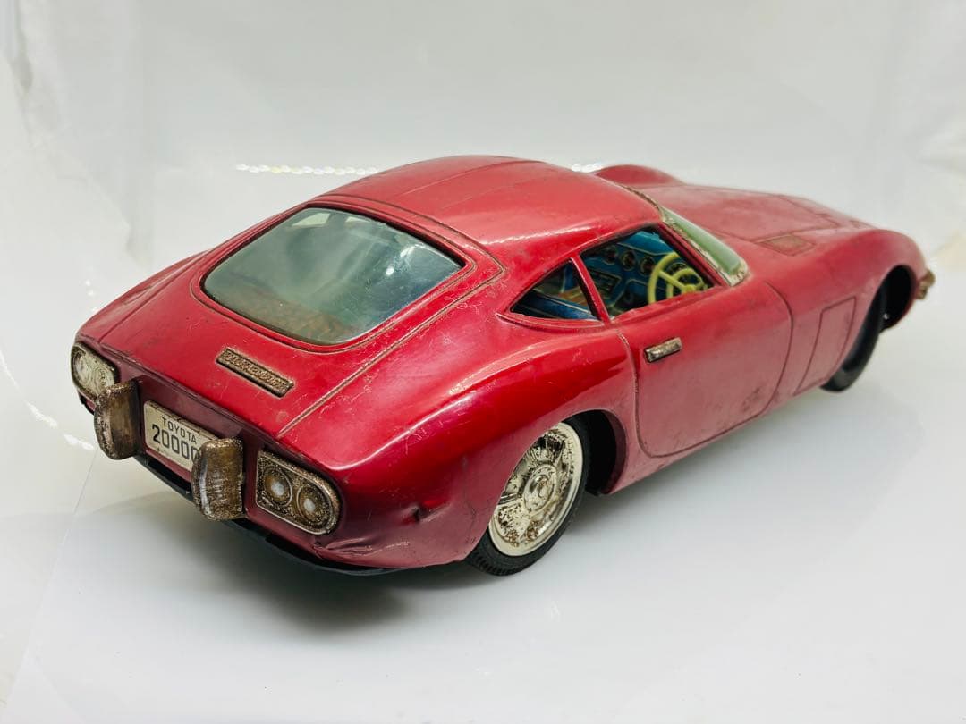 T*y様 アサヒ玩具ATC当時物ブリキ☆TOYOTA2000GT特大40㎝196